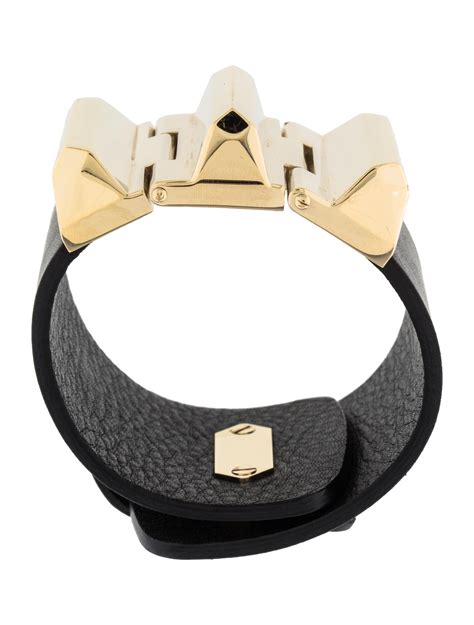 gucci leather bracelets for women|gucci leather cuff bracelet.